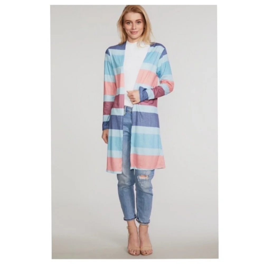 *MULTI-COLOR CARDIGAN- - Picture 2 of 9